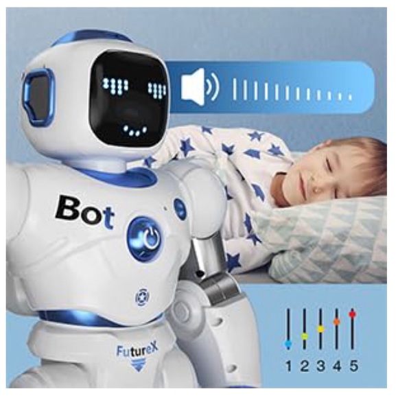 Ruko Smart Robot Kids Large Programmable Interactive RC Robot with Voice Control - Picture 12 of 17